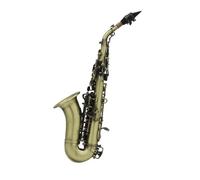 Saxofón alto de latón vintage cian en si bemol instrumento de viento madera accesorios incluidos Saxofón Para Principiantes