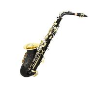Saxofón alto de viento de madera en mi bemol latón en mi bemol con estuche caña boquilla guantes y accesorios Saxofón Para Principiantes