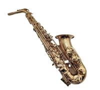 Saxofón Alto Eb Tune, Instrumento Musical De Laca Dorada De Latón, Saxofón Plano E Con Accesorios De Estuche Beginner Saxofón (Color : Cloth bag)