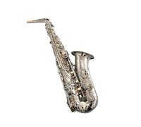 Saxofón Alto Eb Tune, Latón Niquelado, Instrumento Musical, Saxofón E-Flat Con Estuche, Accesorios (Color : 01)