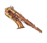 Saxofón Alto El material utilizado para el cuerpo del saxofón tenor Coffee Gold tiene una larga vida útil