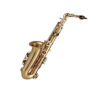 Saxofón Alto En Latón Mib Con Acabado Dorado Instrumento De Viento Madera Incluye Cepillo De Limpieza Guantes De Tela Y Correa. Saxofón Para Principiantes