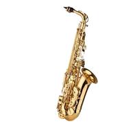 Saxofón alto en Mi bemol instrumento de viento lacado en latón