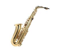 Saxofón Alto En Mi Bemol Instrumento De Viento Madera Lacado En Latón Dorado Con Cepillo De Limpieza Guantes De Tela Y Correa Acolchada Saxofón Para Principiantes