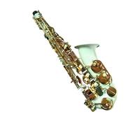 Saxofón Alto En Mi Bemol Instrumento Musical De Cobre Blanco Con Estuche Y Accesorios Saxofón Para Principiantes