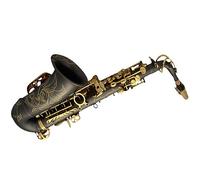 Saxofón Alto En Mi Bemol Latón Mate Negro Niquelado Oro Clave Saxofón Instrumento Saxofón profesional