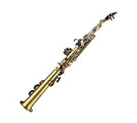Saxofón Alto Juego de accesorios para saxofón de viento con tubo recto y tallado hacia abajo, de fácil uso