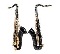 Saxofón Alto Juego de saxofón Saxofón tenor Saxofón si bemol Estudiante Principiante Con estuche portátil Lengüeta Guantes Correa para el cuello Boca para soplar