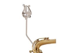 Saxofón Alto Lira de Hierro, Portátil Saxo Alto Tenor Lira Partitura Clip Soporte Banda de Marcha Clarinete Soporte de Música para Principiantes Profesional (A)