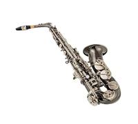 Saxofón Alto Negro Aleación De Níquel Plata Saxofón Alto Instrumento Musical De Latón Con Estuche Boquilla