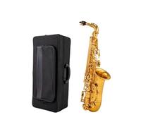 Saxofón Alto Profesional Drop E, Saxofón Alto Dorado Con Accesorios De Boquilla