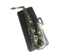 Saxofón Alto Profesional En Mi Bemol Negro Mate Con Estuche Y Accesorios Saxofón Para Principiantes