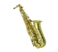 Saxofón Alto Profesional En Mib De Latón Sin Lacar Con Estuche Saxofón Para Principiantes