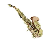 Saxofón alto profesional en si bemol instrumento de viento madera dorado con estuche y accesorios Saxofón Para Principiantes
