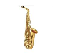 Saxofón Alto Profesional Latón Chapado En Oro Botón De Concha Saxofón Alto Instrumento Musical
