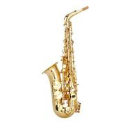Saxofón Alto Saxofón alto en latón en mi bemol con laca dorada modelo avanzado