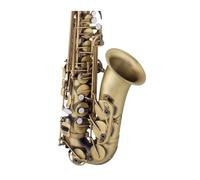 Saxofón Alto Saxofón alto en mi bemol Instrumento Grado para principiantes Prueba Grado de desempeño profesional para adultos(Flax sand bronze)