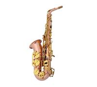Saxofón Alto Saxofón alto en mi bemol Saxofón alto Material de latón bañado en cobre fosforado Rendimiento Examen para principiantes