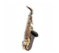 Saxofón Alto Saxofón alto profesional para principiantes mi bemol teclas de níquel negro y dorado