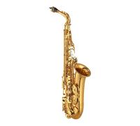 Saxofón Alto Saxofón Alto Profesional Saxofón Alto Lacado Dorado Con Boquilla Cañas Estuche para Tudel(Gold)