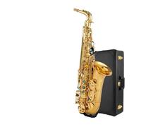 Saxofón Alto Saxofón alto Saxofón E-tune de doble acanaladura Instrumento Modelo de desempeño para exámenes de grado principiante
