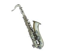 Saxofón Alto Saxofón de referencia antiguo de cobre en si bemol, instrumento de viento de madera con estuche, boquilla y lengüetas