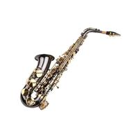 Saxofón Alto Saxofón Mib Mi Bemol Saxofón Alto Saxofón Cuerpo De Latón Niquelado Con Llaves De Nácar Grabadas Instrumento De Viento De Madera