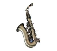 Saxofón Alto Saxofón soprano curvo Instrumento Bb Music Saxofón soprano profesional