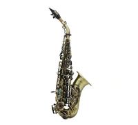 Saxofón Alto Saxofón soprano en si bemol Material de latón Instrumento de viento de madera