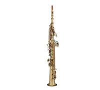 Saxofón Alto Saxofón soprano recto en si bemol de tono completo instrumento para principiantes interpretación y calificación profesional