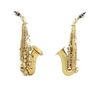 Saxofón Alto Saxofón tenor con patrón grabado antiguo en cian llaves de concha de abulón y guantes de lengüeta