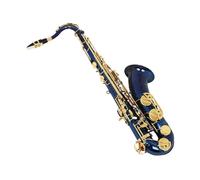 Saxofón Alto Saxofón tenor en si bemol con cuerpo de concha de abulón tallado a mano y banda de rendimiento profesional