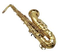 Saxofón Alto Saxofón tenor profesional en si bemol, tacto cómodo, instrumento para saxofón tenor(Gold)