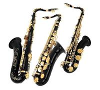 Saxofón Alto Saxofón tenor Saxofón en si bemol Estudiante Principiante Con estuche portátil Lengüeta Guantes Correa para el cuello Boca para soplar