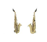 Saxofón Alto Soprano Saxophone B Flat Soprano Sax Woodwind Instrument Part for Beginner Student