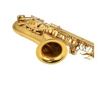 Saxofón Alto Tenor Bb Tune Instrumento De Viento De Madera Dorado Lacado Con Accesorios De Estuche