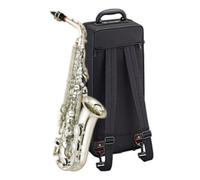 Saxofón alto Yamaha YAS-280S plateado con estuche hecho en Japón