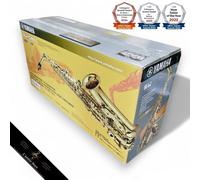 Saxofón alto Yamaha YAS-480 Saxofón dorado Latón Llave Eb Japón YAS480 Nuevo