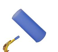 Saxofón arco cuello manga | Funda protectora de silicona para cuello de saxofón curvado - Funda de silicona y segura para saxofón con cuello curvado, funda de corcho, accesorios de repuesto para