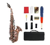 Saxofón Bb Saxophone B Flat Bends Sax Set Con Estuche Accesorios Para Saxofón Instrumento De Viento De Madera Profesional (Color : Light pink)