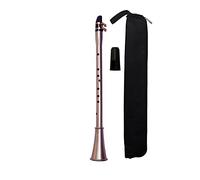 Saxofón De Bolsillo ABS Sax Mini Saxofón Portátil Pequeño Saxofón Con Bolsa De Transporte Instrumento De Viento De Madera (Color : Eb Key)