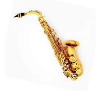 Saxofón De Latón Saxofón Tenor/alto Golden Sax En Si Bemol (o Do) Modelo De Nivel De Entrada(Alto)