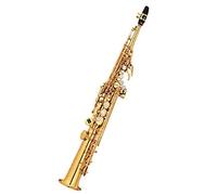 Saxofón De Tono Alto Recto De Latón Con Patrón Tallado Profesional, Instrumento De Saxofón Plano Bb B Para Principiantes Adultos Saxofón profesional (Color : 03)