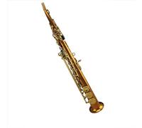 Saxofón Estudiante Saxofón Profesional Cuerpo De Una Sola Pieza Y Cuello Curvo Saxofón Soprano Beginner Saxofón