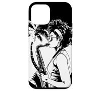 Saxofón Girl Graphic Marching Band Carcasa para iPhone 12 mini