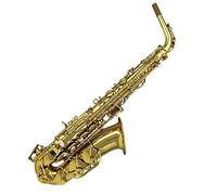 Saxofón Grabados A Mano Estructura Clásica Laca Dorada Tono Mib Saxofón Alto Con Boquilla