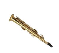 saxofón Instrumento de afinación en mi bemol para saxofón soprano profesional boca caja exterior lengüeta de ligadura de garganta