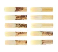 Saxofón Instrumentos Accesorio 10 Uds. Cañas De Saxofón Bb De Tono Alto Fuerza 2,5 Para Piezas De Instrumentos De Saxofón