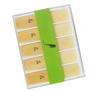 Saxofón Instrumentos Accesorio 10 Uds. Cañas De Saxofón Naturales Duraderas Alto BE Saxofón Fuerza 2,5 Piezas De Cañas