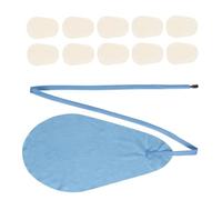 Saxofón Instrumentos Accesorio 10 Uds. De Almohadillas Gruesas Para Boquilla De Saxofón, Kit De Piezas De Parche De Almohadillas De Silicona De 0,5mm
